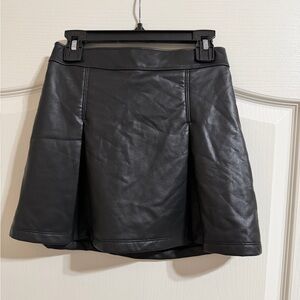 Abercrombie Kids Faux Leather Skirt